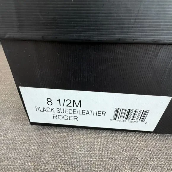 J/Slides Roger Black Suede Platform Sneaker Womens Size 8.5 NEW IN BOX - Picture 9 of 10